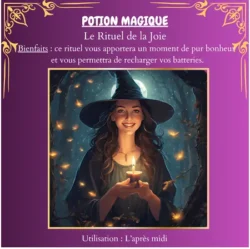 Coffret Secrets De 🎃Sorcières 🧙‍♀️,  5 Fondants Parfumés 🦇Avec ses Rituels 🦇 – Image 8