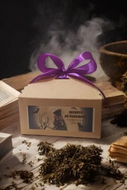 Coffret Secrets De 🎃Sorcières 🧙‍♀️,  5 Fondants Parfumés 🦇Avec ses Rituels 🦇