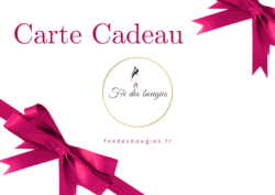 Carte Cadeau  Fée des Bougies Harmonie