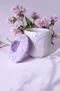 Pot pour Bougie Parfumée "Harmonie"