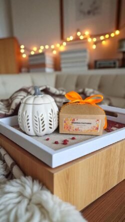 Brûle-parfum en céramique Grande Citrouille – Édition automne 🍂 – Image 2