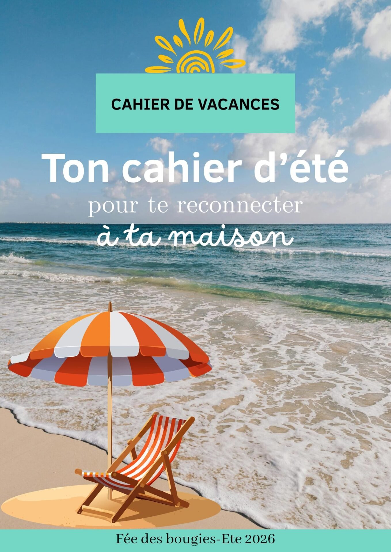 Cahier de Vacances Fée des Bougies